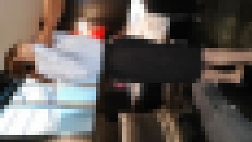 胸ぐらつかみシリーズ⑫めいちゃんの胸ぐらつかみリクスー面接編　サンプル画像3