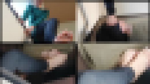 窓のそばで気付かれないように密かにみくちゃんに素足で顔面踏まれるM男VOL２最終章　サンプル画像2