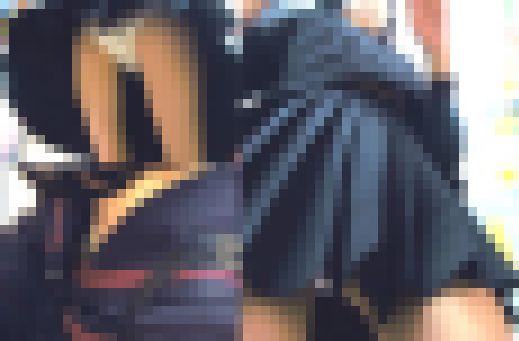 清純女子のセーラー服から奇跡の下着、浮きブラ、胸チラ、パンチラ、まるで裸同然の神レベル衝撃映像　サンプル画像2