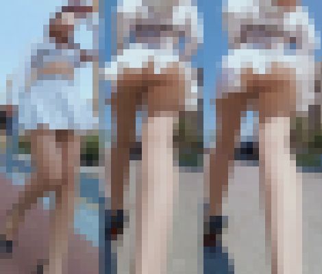 高画質 何度も風チラ!パンスト美脚美人 サンプル画像1