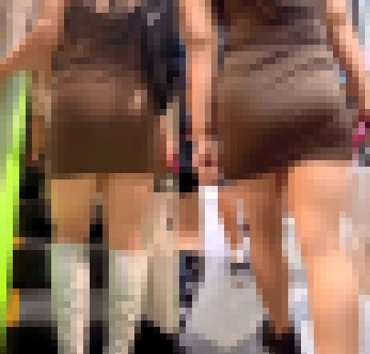 ムチムチミニスカート美女 サンプル画像2