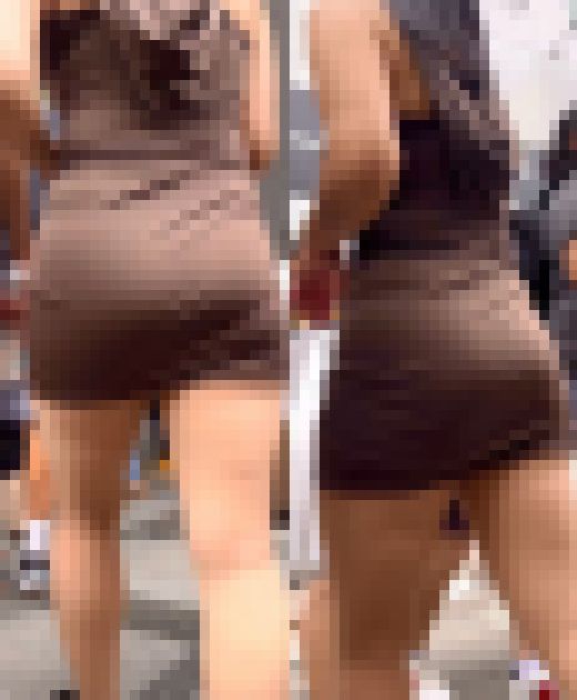 ムチムチミニスカート美女 サンプル画像3
