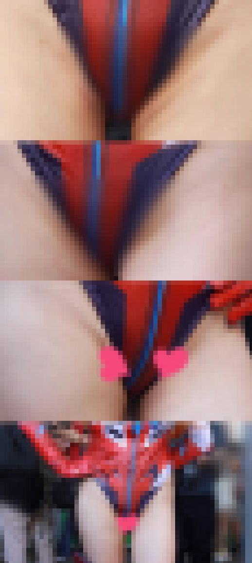 ドスケベコスプレイベント・レポート~サイズ違いで股間が露出寸前…エ〇ァ・アス〇のハイレグレオタード~ サンプル画像1