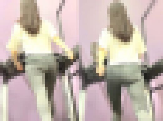 セレブ奥様の超柔らかいムニュ尻!ワガママに変形するタプタプなエロ尻で庶民を挑発!下品な『走る女』 編 サンプル画像3