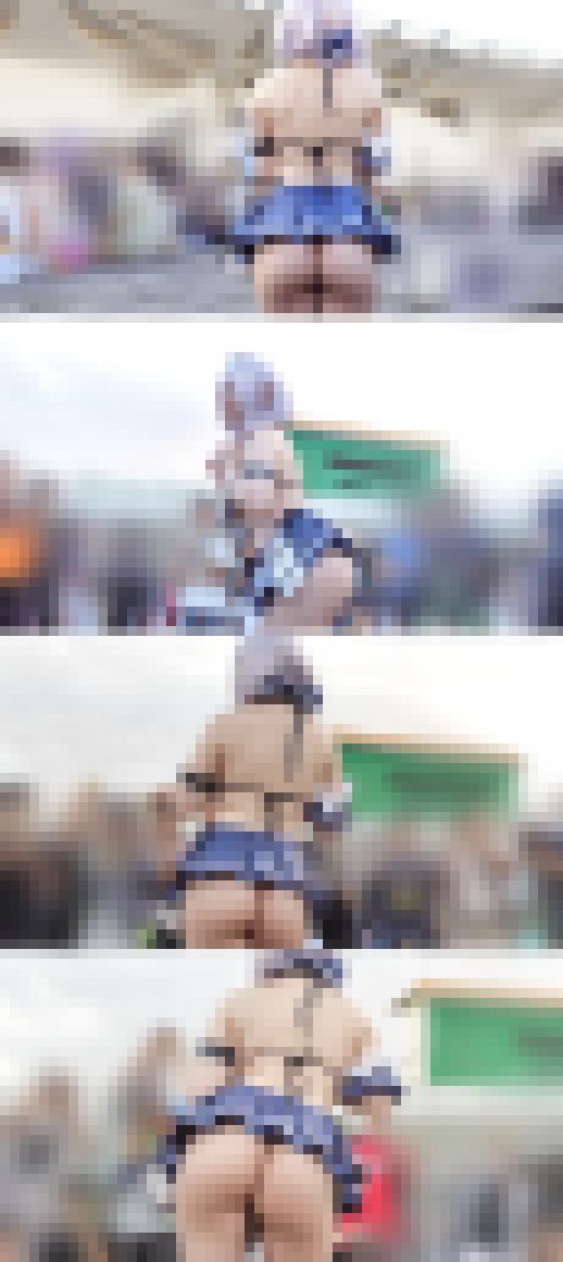 ドスケベコスプレイベント・レポート～デカケツ素人娘の…ある意味リアルなケツ事情♡嘘偽りなきシコシコ専用尻～　サンプル画像3