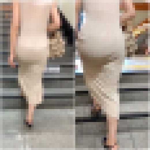 「ナチュラルで優しそうなお姉さんの丸い膨らみワンピ」　サンプル画像1