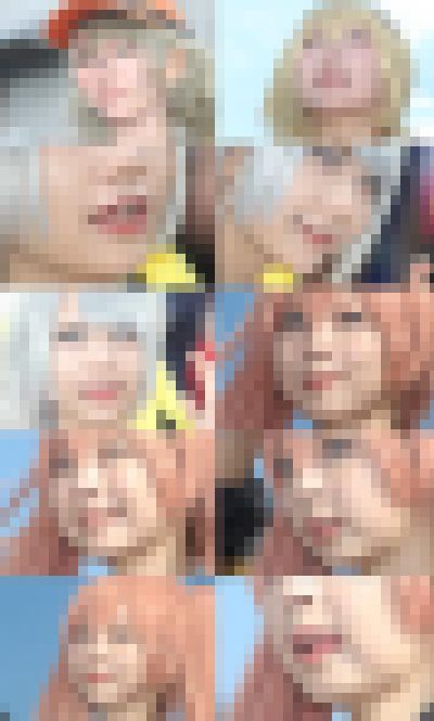 コスプレイヤーの顔面アップ112 サンプル画像1
