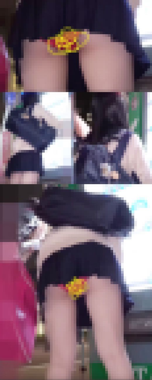 自販機前の激かわろりろりセーラー　生足プリケツのスカート中におもくそツッコミ　サンプル画像1