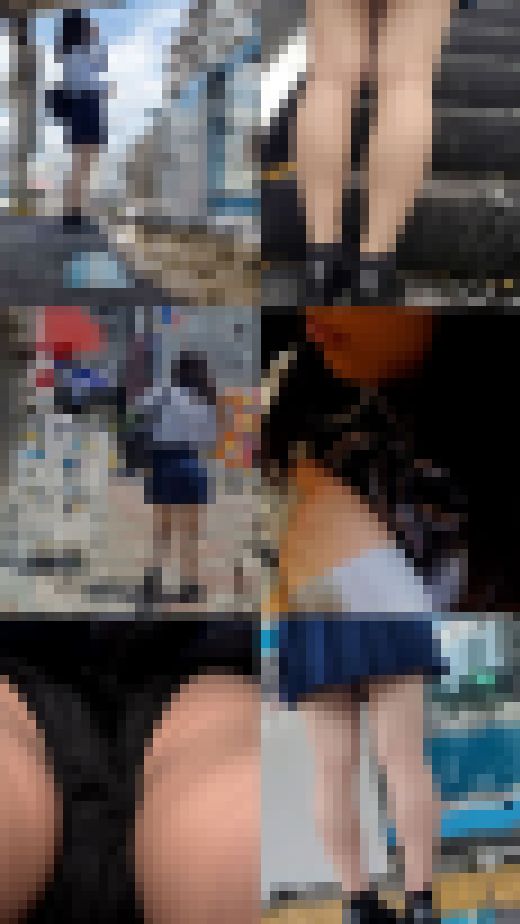 [乗車記録59]芋系ミニマム女子こう生…生マンコキいただきました♪　サンプル画像1