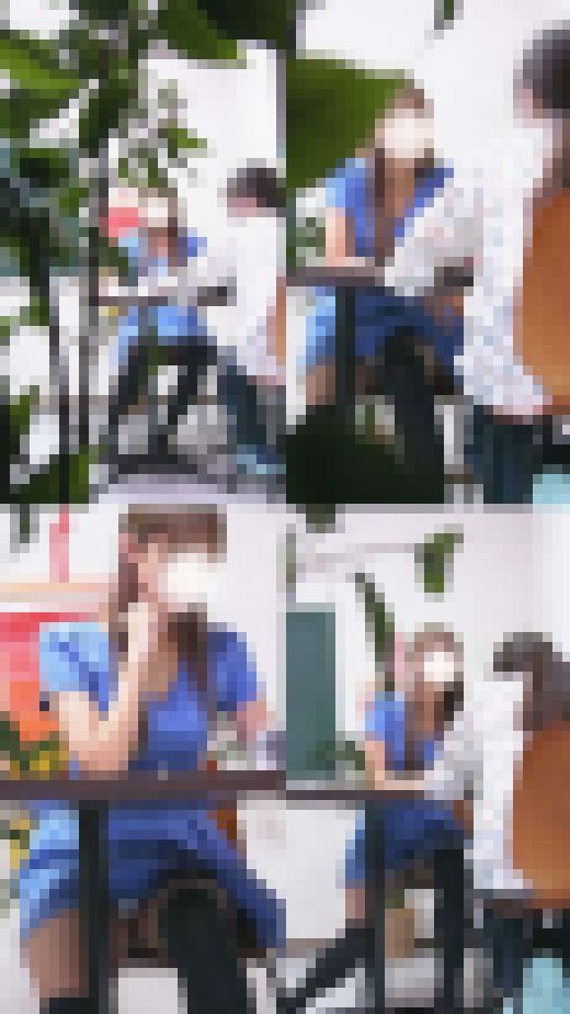 パンツ見せてくれるお姉さん　机の下でこっそりと・・・これってお金とかとられませんよね？　サンプル画像1