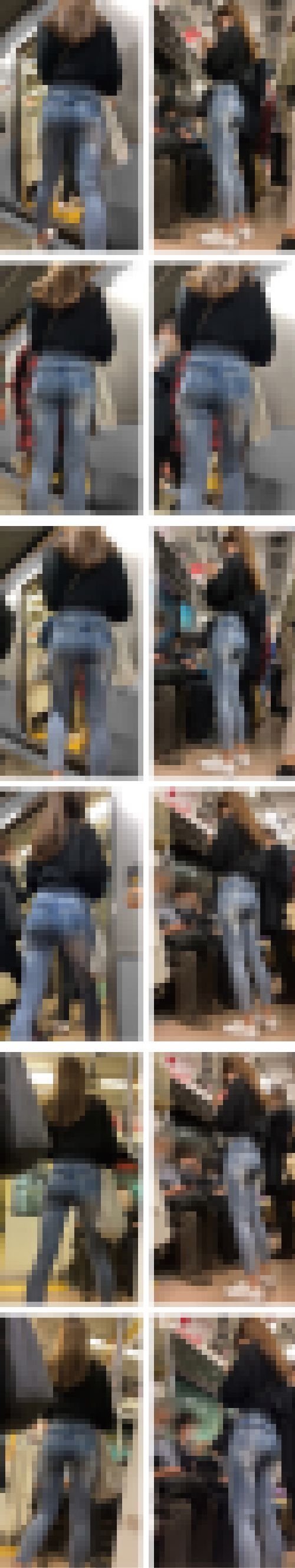 Fad21@ハイウエストスキニーデニム『生殺しスレンダーガールサイドビュー定点観測地獄！』　サンプル画像1