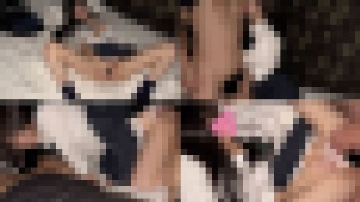 【個人撮影】小柄な黒髪の美小女(ことねちゃん)とP活_プニマン女子の中出し映像流出　サンプル画像2