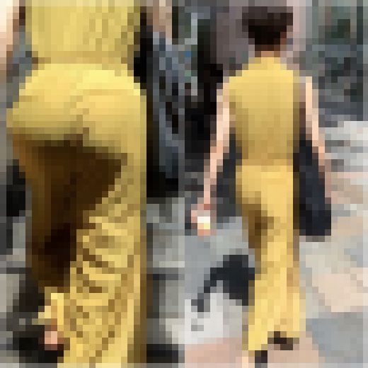 「大人ショートヘアーの美尻モデルのTラインとPライン(2名)」　サンプル画像3
