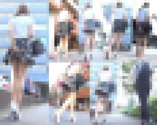 ◆◇通行人もびっくりな風チラを魅せつけるお姉さんを盗撮！◆◇　サンプル画像2