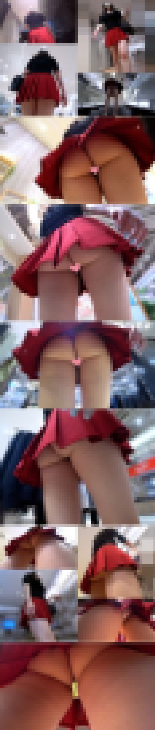 【Sの中の秘密】Tバック食い込み直しで判明☆完熟度100％尻肉お触り検品中！　サンプル画像2
