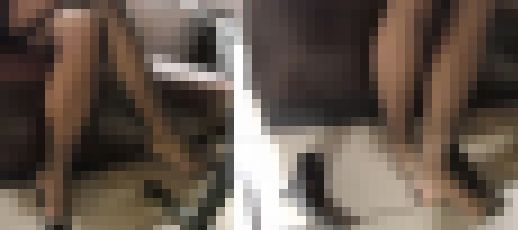 【動画】黒ストッキングのショッピング客25　サンプル画像2