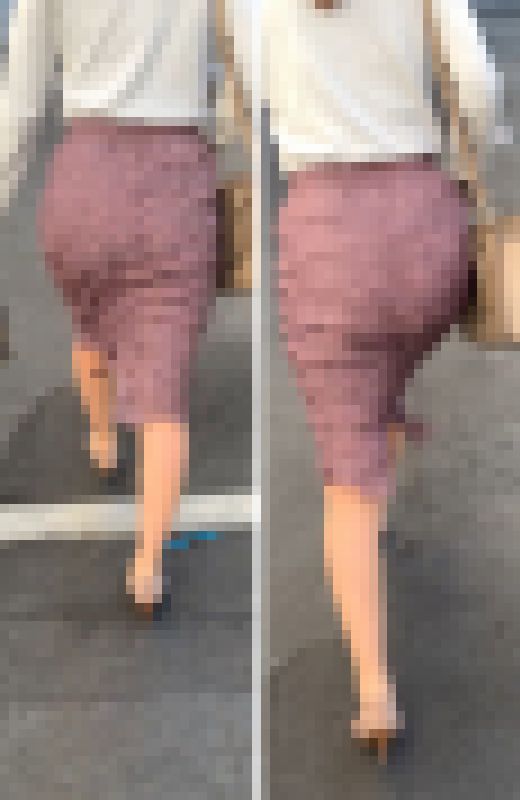 【OLシリーズ】タイトレーススカートを色っぽく履いたエロい女のデカ尻【135】 サンプル画像2