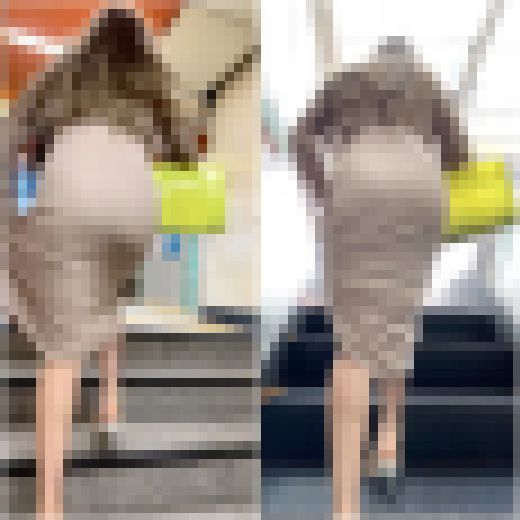 【ド迫力BODY】「巨体を揺らしながら会場へ急ぐ巻き髪モデル(1名)」　サンプル画像2