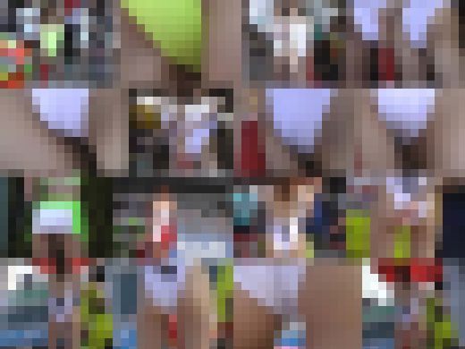 【初配信・独占配信作品】MM120-3 魅惑のレースクイーン120~Disc.3 引き続き白ハイレグ食い込みっ娘が凄い サンプル画像1