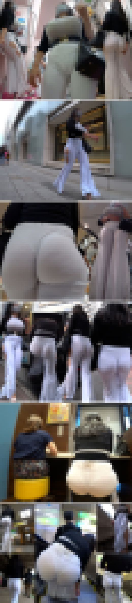 【超高画質】★透け透けフレアパンツの極み★全身ムッチムチなイイ女！某有名ベリーダンサーの私服姿が超激ヤバすぎたｗ　サンプル画像2