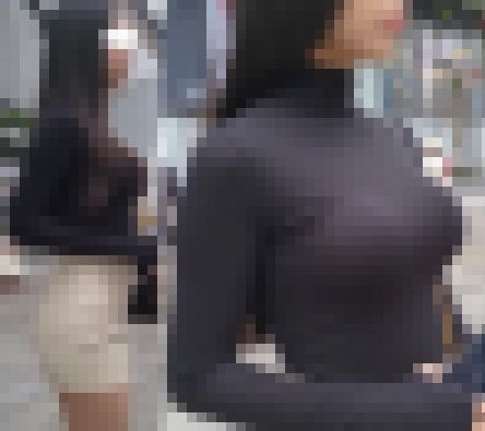 音あり高画質 ロケット巨乳!乳揺れパンスト美人 パート2 サンプル画像1