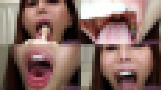 【口内フェチ】メアン様のマニアックな口内観察・口内フェチプレイ！【丸吞み】　サンプル画像1