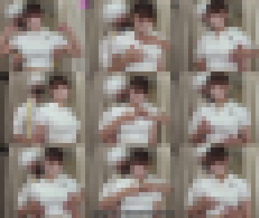 巨乳娘の試着動画(3)更衣室覗き、着衣おっぱい揉みでガチ感じてる素人の反応 サンプル画像2