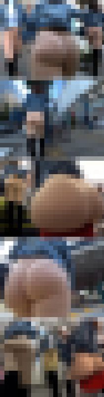 【超高画質】ベージュ≒パンツ系着衣尻の真骨頂！爆尻を神爆尻に引き上げる激エロコーディネート♪　サンプル画像1