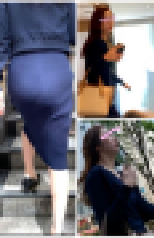 【OLシリーズ】スレンダー美女のエロいニットワンピースのエロ尻＆肉尻【165】　サンプル画像1