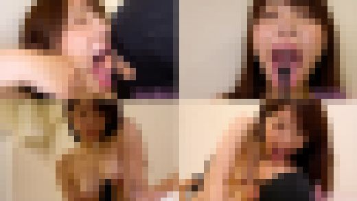 【舌フェチ唾フェチ】七碧のあのエロ長い舌・唾・口の臭い堪能コース2　サンプル画像1