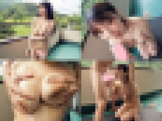 極上もにゅもにゅおっぱいパイ活JDの乳圧パイズリに辛抱たまらず狭射!全身にオイル塗りまくってエロ乳ブルンブルン青カン堪能した【個 サンプル画像3