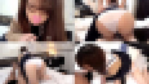 15時間着用【個人撮影】桃色×青のグラデーション柄パンツちゃんとの割り切り映像_初めての割り切りで勝負下着着用してくれました。　サンプル画像2