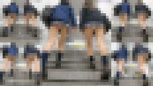 ミニスカウォッチング57　W白チラ　サンプル画像3