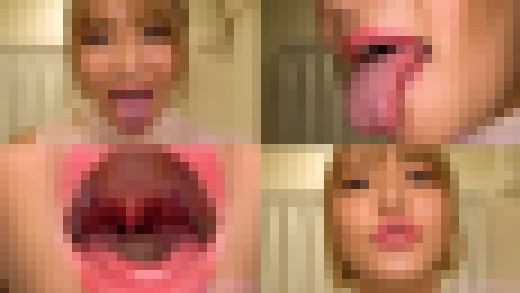 【舌フェチベロフェチ】月妃さらのエロい舌と口内をじっくり観察　サンプル画像1