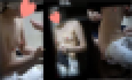 もふもふパジャマの彼女。エロ白い裸にピンクの突起した乳首。彼氏が優しくクリームを塗る日常。　サンプル画像1