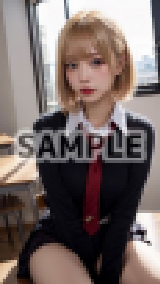 金髪〇K「あいちゃん」のハメ撮りヌード写真集 サンプル画像1