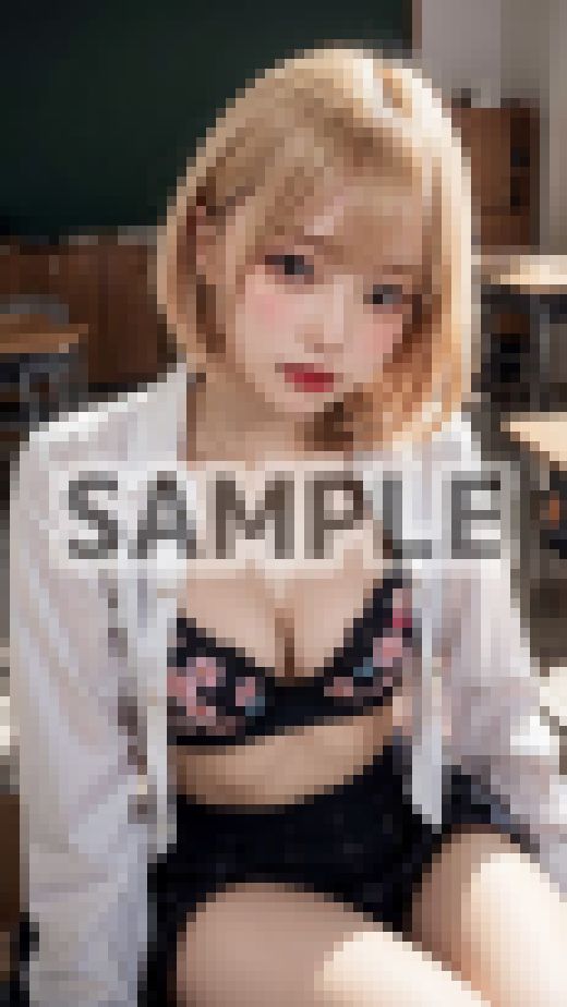 金髪〇K「あいちゃん」のハメ撮りヌード写真集 サンプル画像2