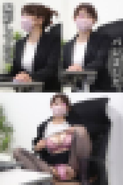 社内最大の爆乳OL♡同僚の前で美巨乳揉みしだき見せつける♡【見せつけ】 サンプル画像1