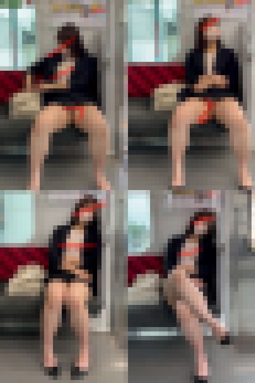 （顔モ無し）巨尻下半身むっちりエッチなお姉さんの営業スタイル☆　サンプル画像2