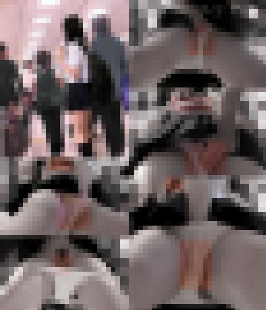 【電車痴漢動画12】前から責めパイ揉み潮吹き超敏感制服美●女 サンプル画像1