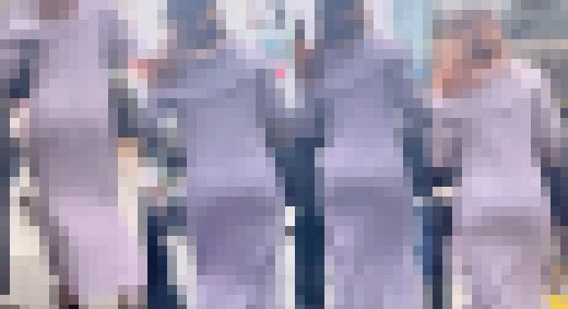 超Ｓクラスのダブル巨尻が降臨！自慢のデカケツとパンティ見せつけ＋ケツ肉を豪快にバウンドさせて徹底的に男を誘惑！ 下品なケツ比べ編　サンプル画像2