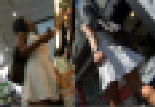 【パンチラ盗撮】ワンピース姿のパンチラってクッソエロくねぇ？清純っぽくて興奮度マックス！！　サンプル画像1