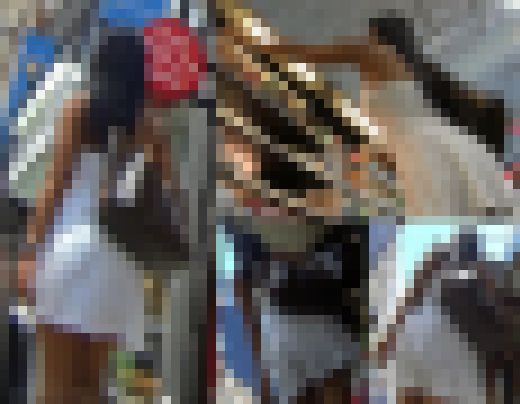 【パンチラ盗撮】ワンピース姿のパンチラってクッソエロくねぇ？清純っぽくて興奮度マックス！！　サンプル画像2