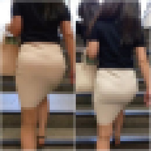 【ムチ尻！】「Tライン浮かび上がらせるタイトスカートOL」　サンプル画像2