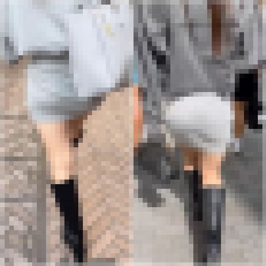 【寒い日はブーツが魅力的!】「ミニ丈とロングブーツの最高の組み合わせ(2名)」 サンプル画像2
