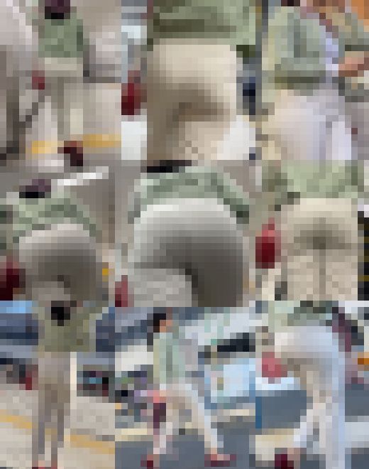 【ダイヤモンドクラス】ドアップ、階段登り、食い込み！ニンニク尻な着衣お尻様に一目惚れ！　サンプル画像1