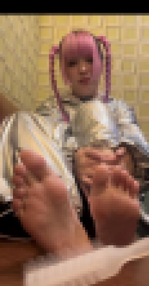 ギャル系美女せいらちんさん、25cm超超超絶激弱足裏くすぐり！5分　サンプル画像2