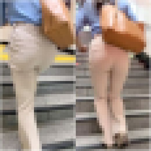 【やる気漲る！】「トキメク美人OLの出勤姿(1名)」　サンプル画像1