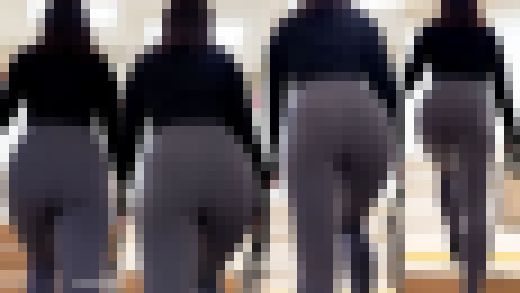 【4K】くびれから尻の見事な曲線美‼卑猥なレギンス若妻を追う〜 サンプル画像2