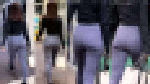 【4K】くびれから尻の見事な曲線美‼卑猥なレギンス若妻を追う〜 サンプル画像3